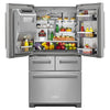 KitchenAid 5 Door Fridge (KRMF706ESS) - Stainless Steel