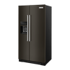 KitchenAid Side x Side Fridge (KRSC703HBS) - Black Stainless