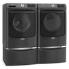 Maytag Front Load Washer (MHW6630MBK) - Volcano Black