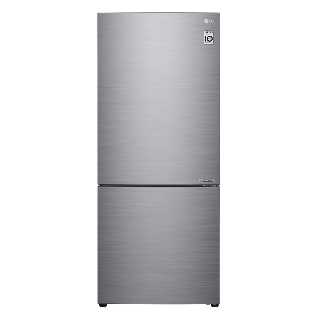 LG Bottom Mount Fridge (LBNC15251V) - Platinum Silver