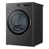 LG Front Load Dryer (DLEX6700B) - Black Stainless Steel