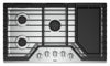 Whirlpool 36" Gas Cooktop (WCG97US6HS) - Stainless Steel