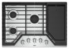 Whirlpool 30" Gas Cooktop (WCG97US0HS) - Stainless Steel