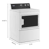 Maytag Front Load Dryer (MGDP586KW) - White