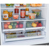 LG Bottom Mount Fridge (LRDCS2603S) - Stainless Steel