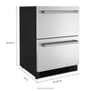 KitchenAid Beverage Cooler (KUDF204KSB) - Stainless Steel