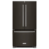 KitchenAid French Door Fridge (KRFC302EBS) - Black Stainless