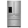 KitchenAid 5 Door Fridge (KRMF706ESS) - Stainless Steel