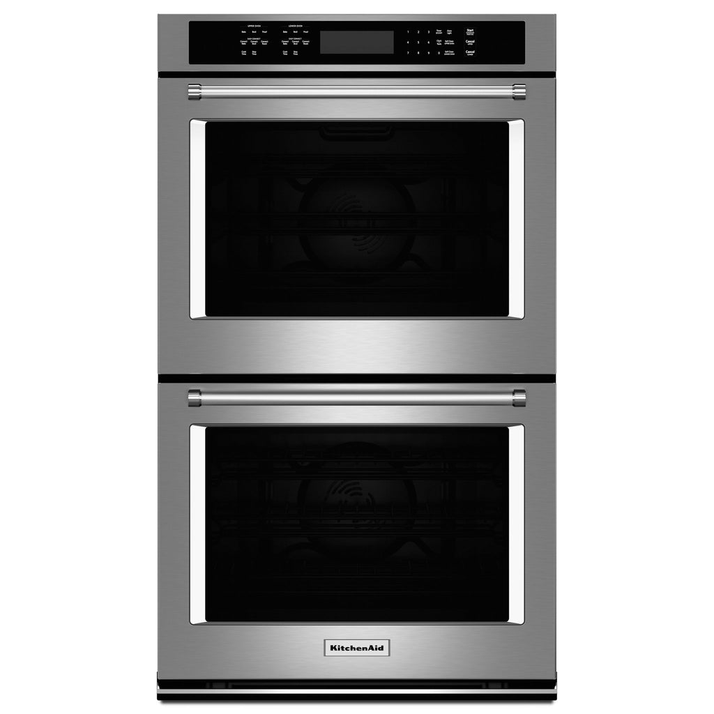 KitchenAid 27â€ Double Wall Oven (KODE507ESS) - Stainless Steel