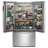 KitchenAid French Door Fridge (KRFC704FPS) - Stainless Steel