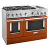 KitchenAid Dual Fuel Range (KFDC558JSC) - Scorched Orange