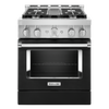 KitchenAid Gas Range (KFGC500JBK) - Imperial Black