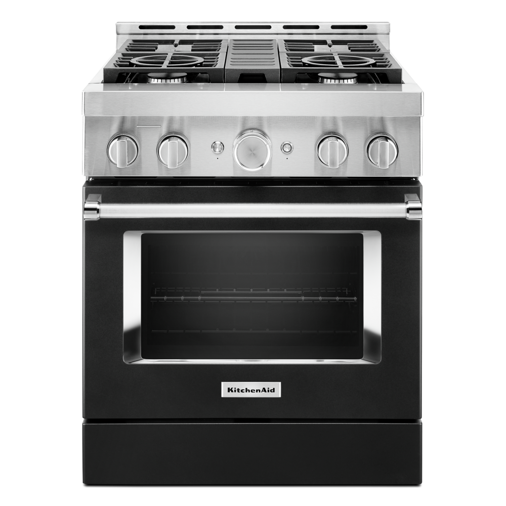 KitchenAid Gas Range (KFGC500JBK) - Imperial Black