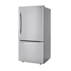 LG Bottom Mount Fridge (LRDCS2603S) - Stainless Steel