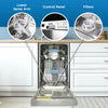 Danby Dishwasher (DDW18D1ESS) - Stainless Steel