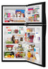 Whirlpool Top Mount Fridge (WRT519SZDB) - Black