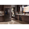 Whirlpool French Door Fridge (WRF555SDHV) - Black Stainless