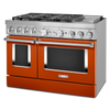 KitchenAid Dual Fuel Range (KFDC558JSC) - Scorched Orange