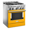 KitchenAid Gas Range (KFGC500JYP) - Yellow Pepper