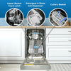 Danby Dishwasher (DDW18D1ESS) - Stainless Steel