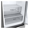 LG Bottom Mount Fridge (LBNC12231V) - Platinum Silver