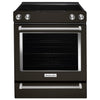 KitchenAid True Convection Range (YKSEG700EBS) - Black Stainless