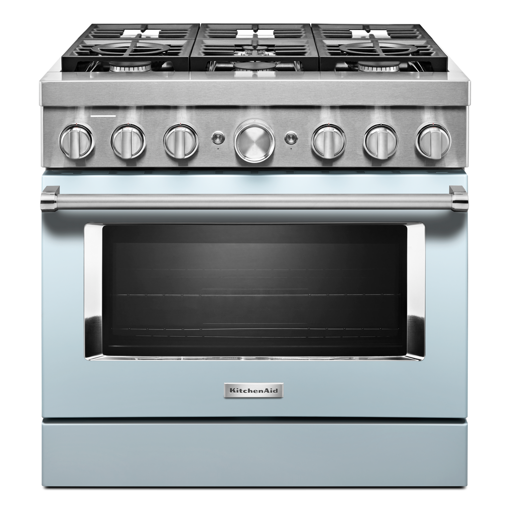 KitchenAid Dual Fuel Range (KFDC506JMB) - Misty Blue