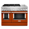 KitchenAid Dual Fuel Range (KFDC558JSC) - Scorched Orange