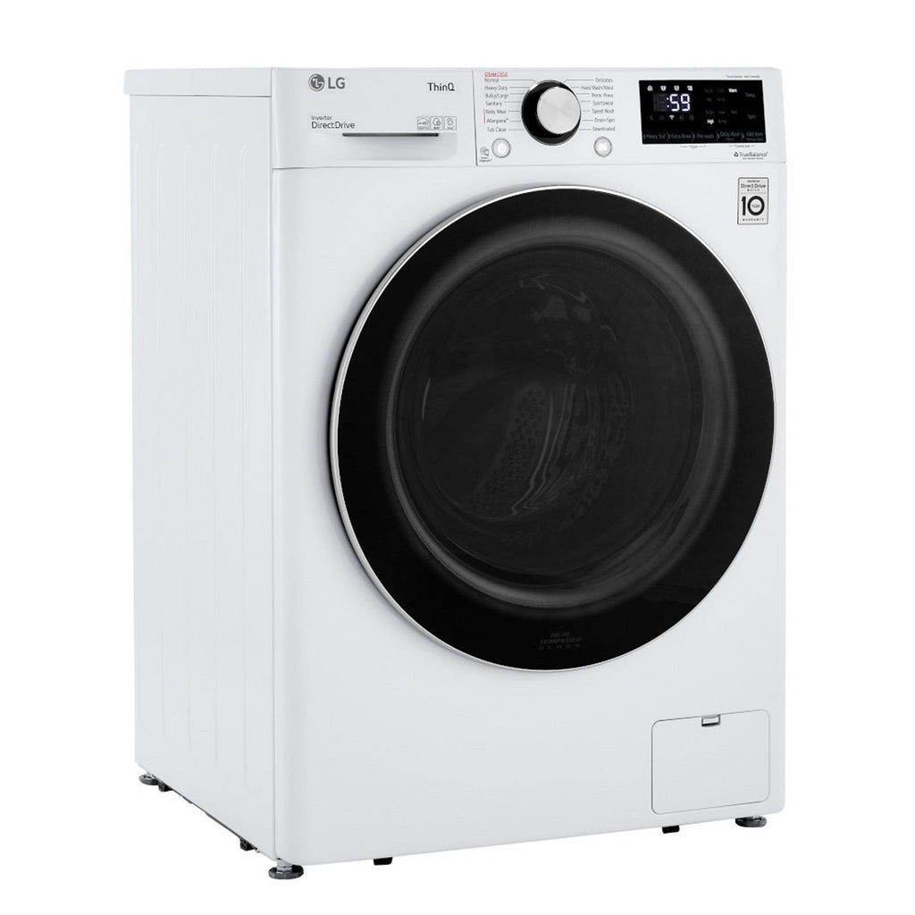 LG Front Load Washer (WM1455HWA) - White