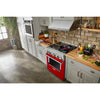 KitchenAid Dual Fuel Range (KFDC500JPA) - Passion Red