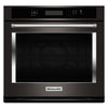 KitchenAid 30" True Convection Wall Oven (KOSE500EBS) - Black Stainless