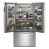 KitchenAid French Door Fridge (KRFC704FPS) - Stainless Steel