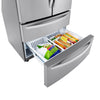 LG French Door Fridge (LMWC23626S) - Stainless Steel