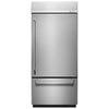 KitchenAid Bottom Mount Fridge (KBBR306ESS) - Stainless Steel