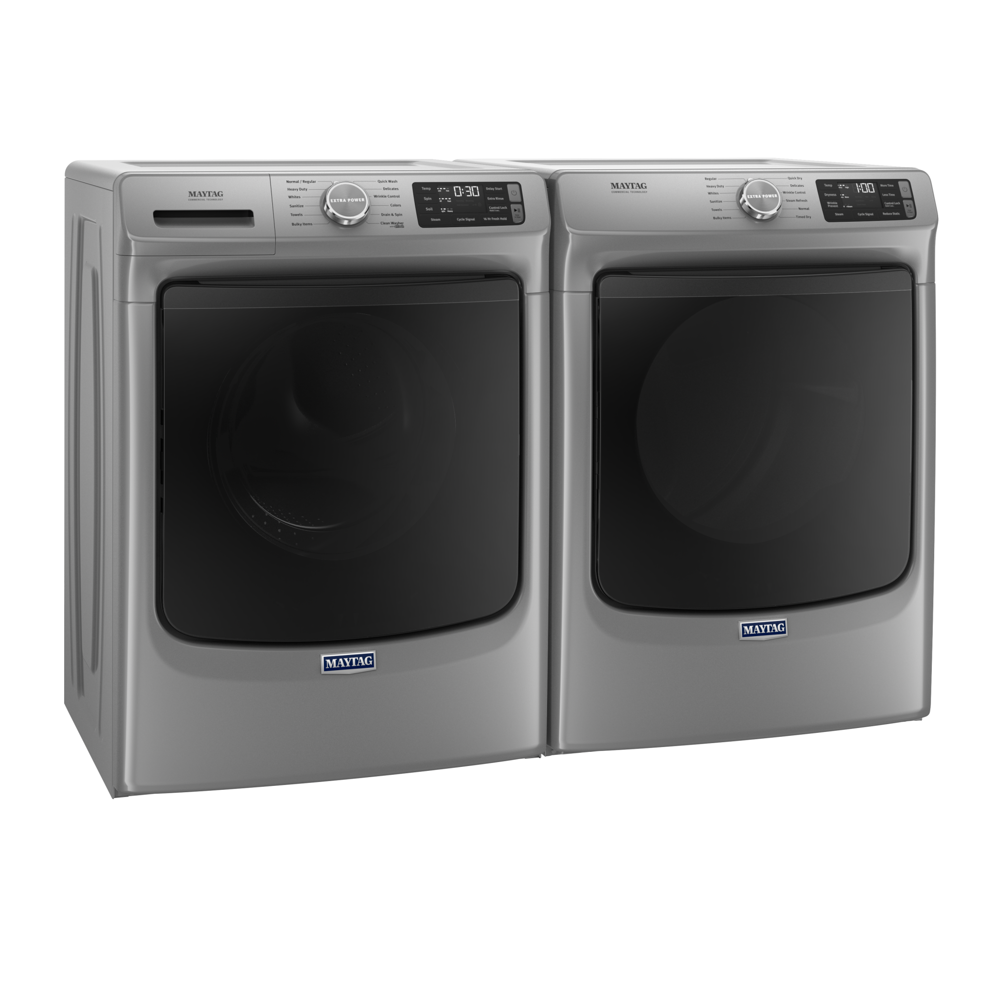 Maytag Front Load Pair (MAY1464772K) - Slate Maytag Front Load Pair (MAY1464772K) - Slate