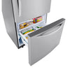 LG Bottom Mount Fridge (LRDCS2603S) - Stainless Steel