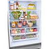 LG Bottom Mount Fridge (LRDCS2603S) - Stainless Steel