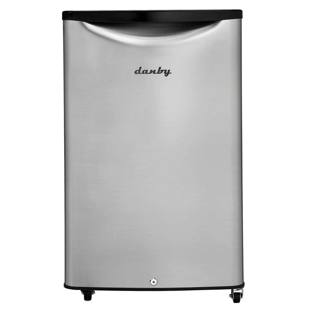 Danby Compact Fridge (DAR044A6BSLDBO) - Stainless Steel