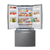 LG French Door Fridge (LRFNS2503V) - Platinum Silver