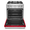 KitchenAid Dual Fuel Range (KFDC500JPA) - Passion Red