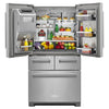 KitchenAid 5 Door Fridge (KRMF706ESS) - Stainless Steel