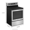 Maytag True Convection Range (YMER8800FZ) - Stainless Steel