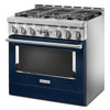 KitchenAid Gas Range (KFGC506JIB) - Ink Blue