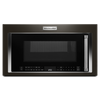 KitchenAid OTR Microwave (YKMHC319LBS) - Black Stainless Steel with PrintShieldâ„¢ Finish