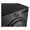 LG Front Load Dryer (DLEX6700B) - Black Stainless Steel