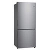 LG Bottom Mount Fridge (LBNC15251V) - Platinum Silver