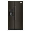 KitchenAid Side x Side Fridge (KRSF705HBS) - Black Stainless