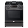 LG Gas Range (LSGL6335D) - Black Stainless