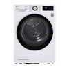 LG Front Load Dryer (DLHC1455W) - White