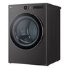 LG Front Load Dryer (DLEX6500B) - Black Steel